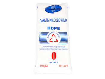 Кульок фасувальний 0 Традиції Якості (250г - 250шт) 10x22см