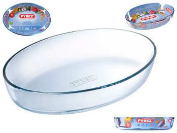 Форма Pyrex Essentials, 35х24х6см, овальная, 3л, 3134698744100