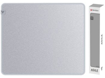 Коврик для мышки Fantech Agile MP353, резина, текстиль, 350×300×4мм, цвет серый