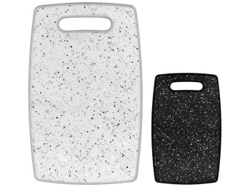 Доска разделочная, пластик, 30х20см, 2 дизайна (цена за 1 шт)