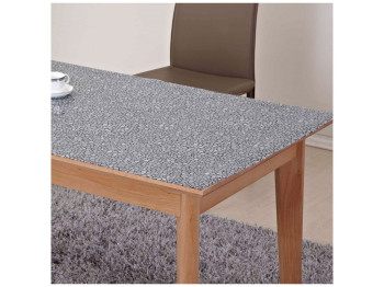 Клейонка рідке скло Laser, з голографічним малюнком, 0,6 мм×0,6 м×20м, дизайн гравій (ціна за рулон)