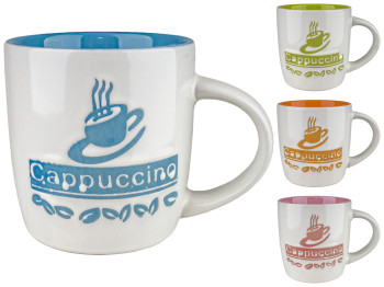 Чашка Stenson "Cappuccino" 12х8,4х9см 300мл