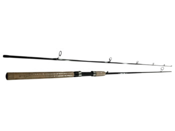 Спінінг штекерний Sam's Fish Megastrike, тест 10-30г, 2 секції, 2,4 м, колір чорний