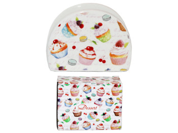 Салфетница Десерт 10x8см