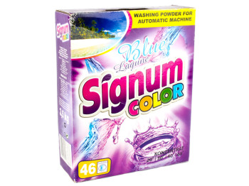 Пральний порошок безфосфатний "SIGNUM" Color 3,5кг (Україна) 