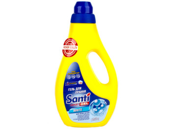Гель для машинной и ручной стирки ТМ SANTI "WHITE" для белых вещей 1000гр