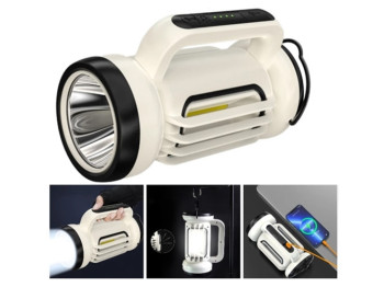 Ліхтар переносний CH-22023-COB, Power Bank, Li-Ion акумулятор, ЗУ Type-C, Box (CH-22023-COB)