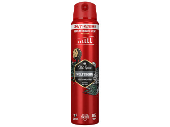 Дезодорант аэрозольный Old Spice Wolfthorn, до 48 часов, без алюминия, фруктовый аромат, 150мл