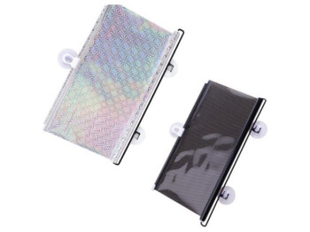 Шторка солнцезащитная для окон (присоски) 45x125см