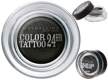 Крем-тени для век гелевые Maybelline New York "Color Tattoo 24ч" тон 60 (черный вне времени) 4,5г