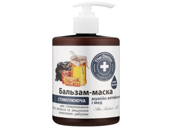 Бальзам-маска "Домашній доктор" "Стимулююча" муміє алтайське і мед 500мл