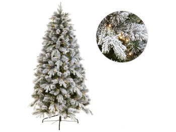 Ёлка искусственная Дива, 182см, 832 ветки, 400 LED, свет - тёплый белый