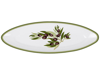 Блюдо овальное Viva Olive, 30см, 6900070027195