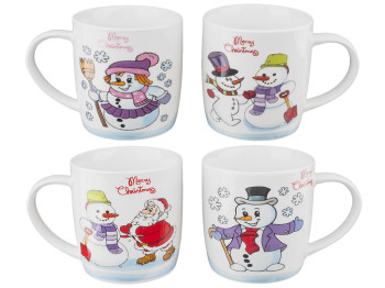 Чашка "Снеговик" 12,5х8,7х9см 300мл