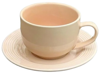 Сервіз для чаю Led Danny Home, світло рожевий, 220мл (ціна за набір 12 предметів) 6900069375634