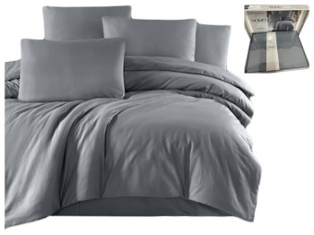 Комплект пост.белья Soho Anthracite двуспальный, хлопок 100%, 8690068910650