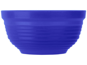 Горшок для цветов волнистый 15см 0,6л (цвет синий) Консенсус