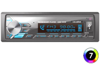 Проигрыватель бездисковый со съемной панелью Celsior CSW-1802M (MP3/SD/USB/FM)