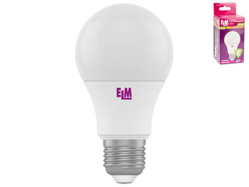 Лампа світлодіодна стандартна ELM Led 18-0047 A60 10W цоколь-Е27-стандарт, тепле біле світло