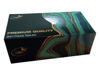 Салфетки бумажные Silken premium, 2 слоя, 120 штук, в коробке