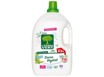 Гель для прання L’Arbre Vert Vegetable Soap, концентрат, 110 прань, 4,95 л
