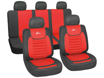 Набор чехлов MILEX Touring полный к-т (2 передних, 2 задних, 5 подг) красные