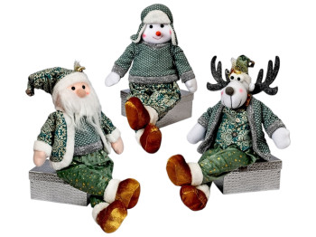 Фигура новогодняя Santa&Co, 51см