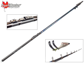 Вудка Surf Master "Magna" карбон, 9 кілець, 7-секційна 3,8м 20-30г
