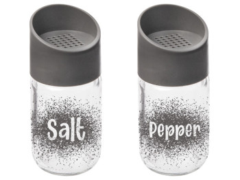 Спецівниця Herevin Salt & Pepper Grey MIX, 70мл, 8690070536022