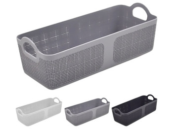 Корзина ажурная с ручками M 28,5х11,5х9,5см