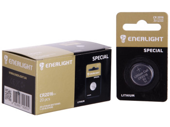 Батарейка литиевая Enerlight Special 3V, CR2016 (цена за блистер 1шт) 4823093502505