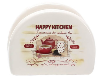 Серветниця Happy Kitchen, 10x8см (без упаковки)