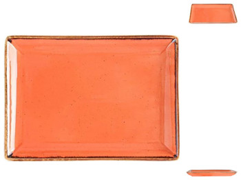 Блюдо для подачи Porland Orange, 27х21см