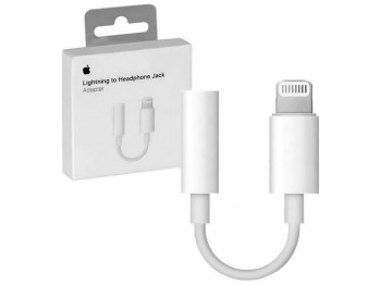 Кабель Aux Apple Lightning to 3.5 Jack 1:1 Цвет Белый
