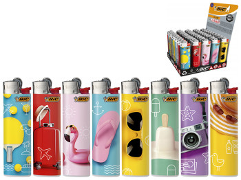Зажигалка BIC Holidays slim (цена за 1шт)