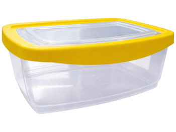 Контейнер для пищевых продуктов КиперБокс, овальный, пластик, 1,3л, 20х15,5х5,5см
