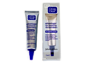 Гель-аппликатор против прыщей Clean&Clear "Быстрый Эффект" 15мл 