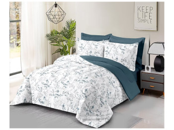 Комплект постельного белья Soho Евро Lounge, 200x230см, Decori Jade, 6900069941594