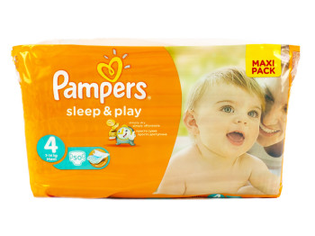 Подгузники Pampers "Sleep&Play Maxi" (7-14 кг) 50шт