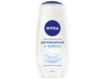 Крем-гель для душу Nivea "Ніжне зволоження" 250мл