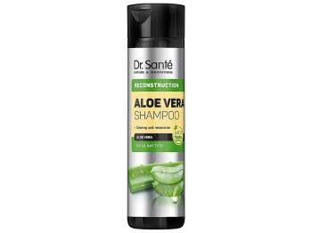 Шампунь для волосся Dr. Sante Aloe Vera Реконструкція, з алое віра та кератином, 250мл