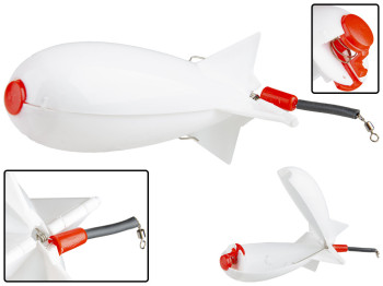 Бомба для прикорма пластиковая L 8х8х17см