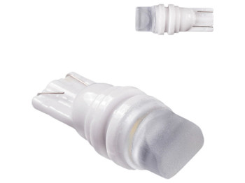 Лампа Pulso габаритная LED T10/1SMD 3D CERAMIC, 12v, 0.5w, 60lm White (LP-126023)