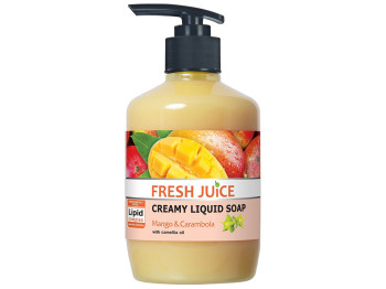 Крем-мило Fresh Juice Mango&Carambola, 460мл