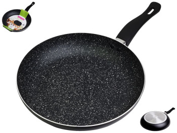 Сковорода Kamille с мраморным покрытием из алюминия D28х4,5см