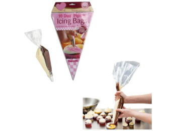 Кондитерский мешок, двойной, 30,5см (10 штук в упаковке)
