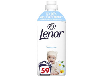 Кондиционер для белья Lenor Sensitive Cotton Fresh, гипоаллергенный, для чувствительной кожи, 1239мл