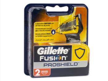 Касети змінні для бритви Gillette "Fusion ProShield" (ціна за набір 2шт)