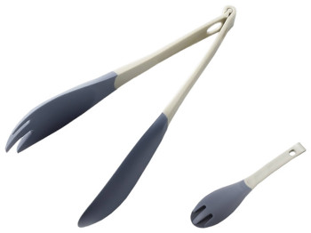 Щипцы для салата 2в1 Maestro, силикон, 27,5см