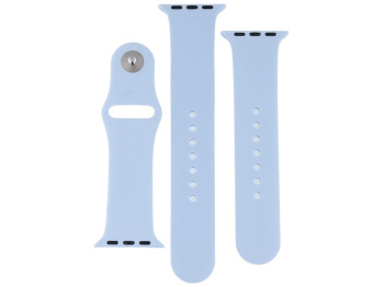 Ремінець для Apple Watch Band Silicone Two-Piece 38/40/41 mm Колір 05, Lilac